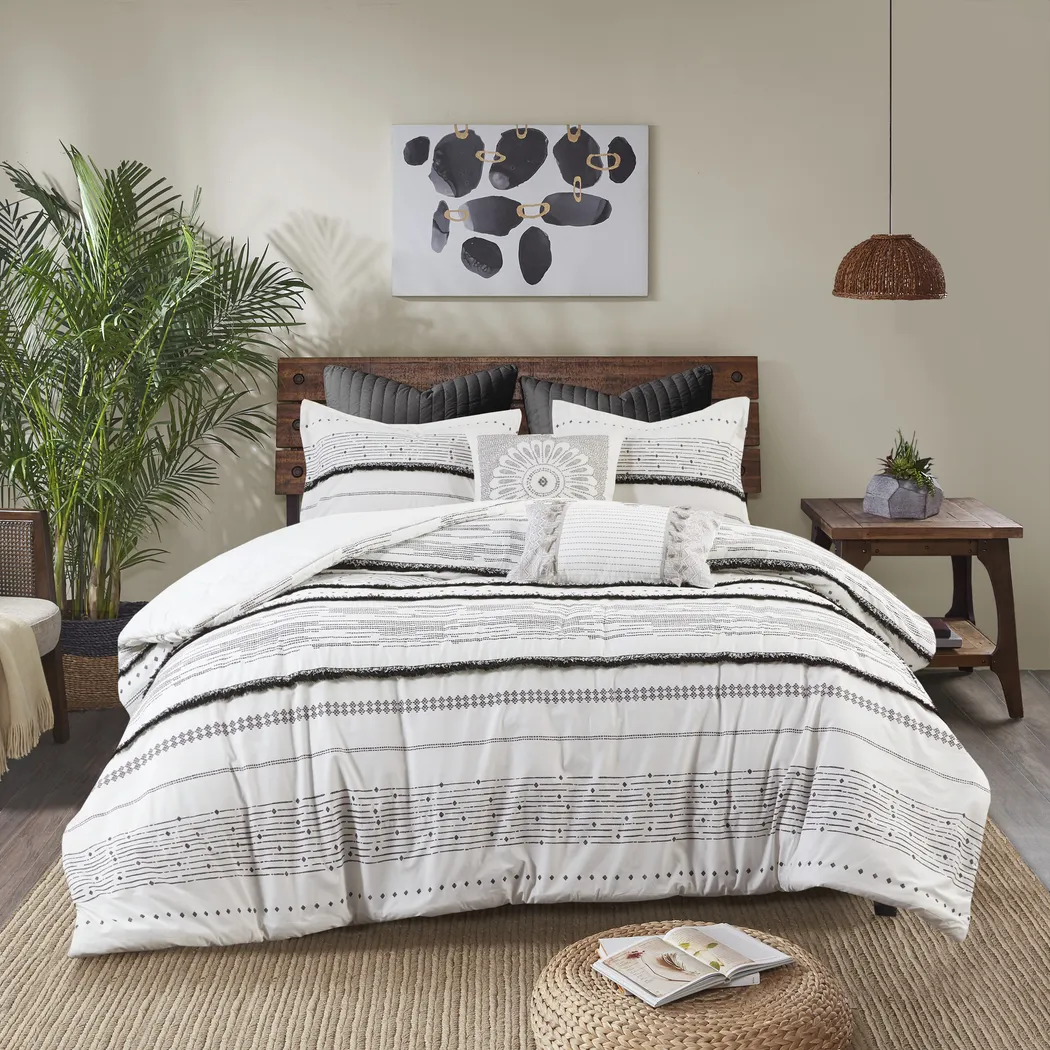 Preusser White 3 Pc Full/Queen Comforter Set - Thumbnail - Image 2