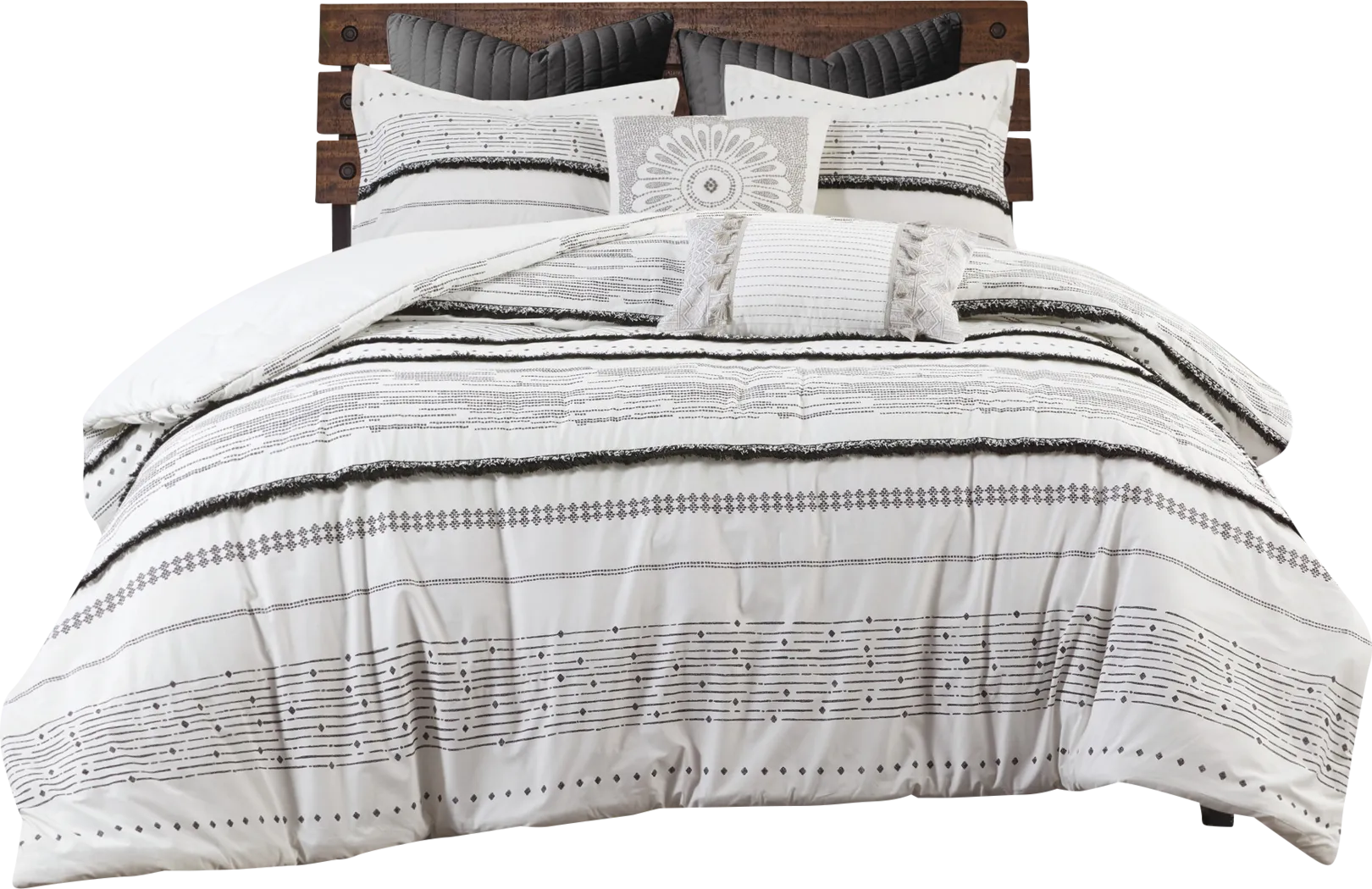 Preusser White 3 Pc Full/Queen Comforter Set - Thumbnail - Image 4