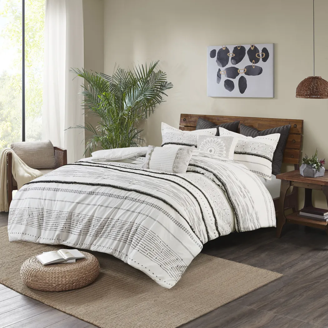 Preusser White 3 Pc Full/Queen Comforter Set - Thumbnail - Image 1