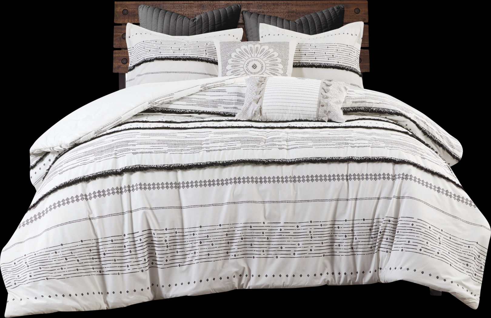 Preusser White 3 Pc King/California King Comforter Set - Thumbnail - Image 4