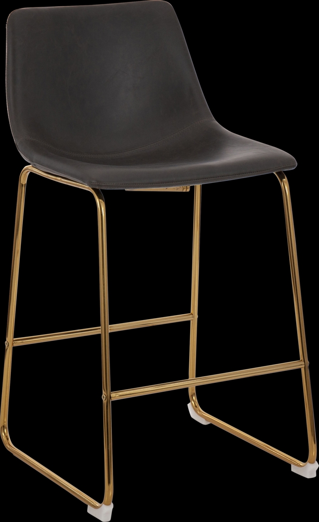 Pridemore I Gray Counter Height Stool, Set of 2 - Thumbnail - Image 2