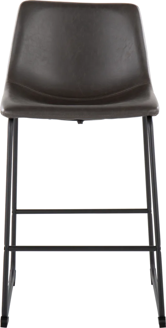 Pridemore II Gray Counter Height Stool, Set of 2 - Thumbnail - Image 6