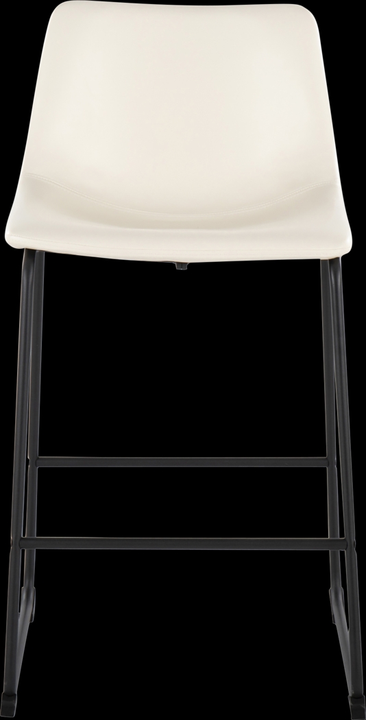 Pridemore II White Counter Height Stool, Set of 2 - Thumbnail - Image 6