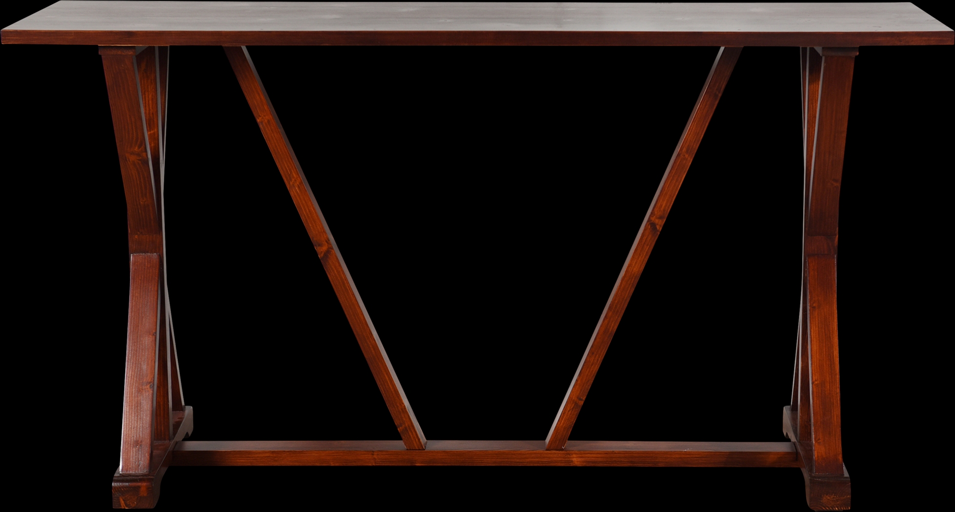 Pridmore Brown Console Table - Thumbnail - Image 4