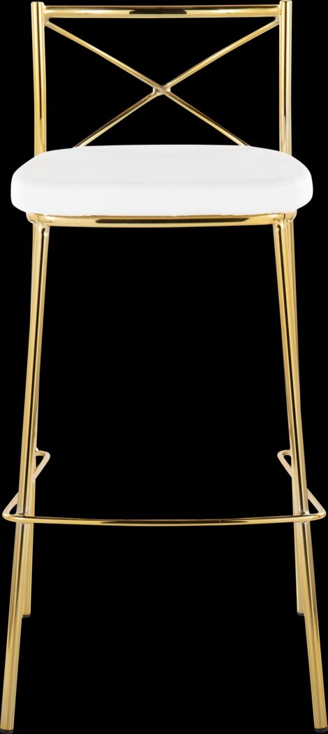 Prienwood White Barstool, Set of 2 - Thumbnail - Image 8