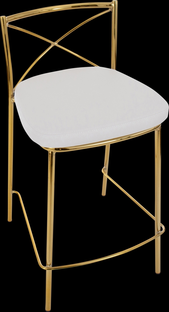 Prienwood White Counter Height Stool, Set of 2 - Thumbnail - Image 13