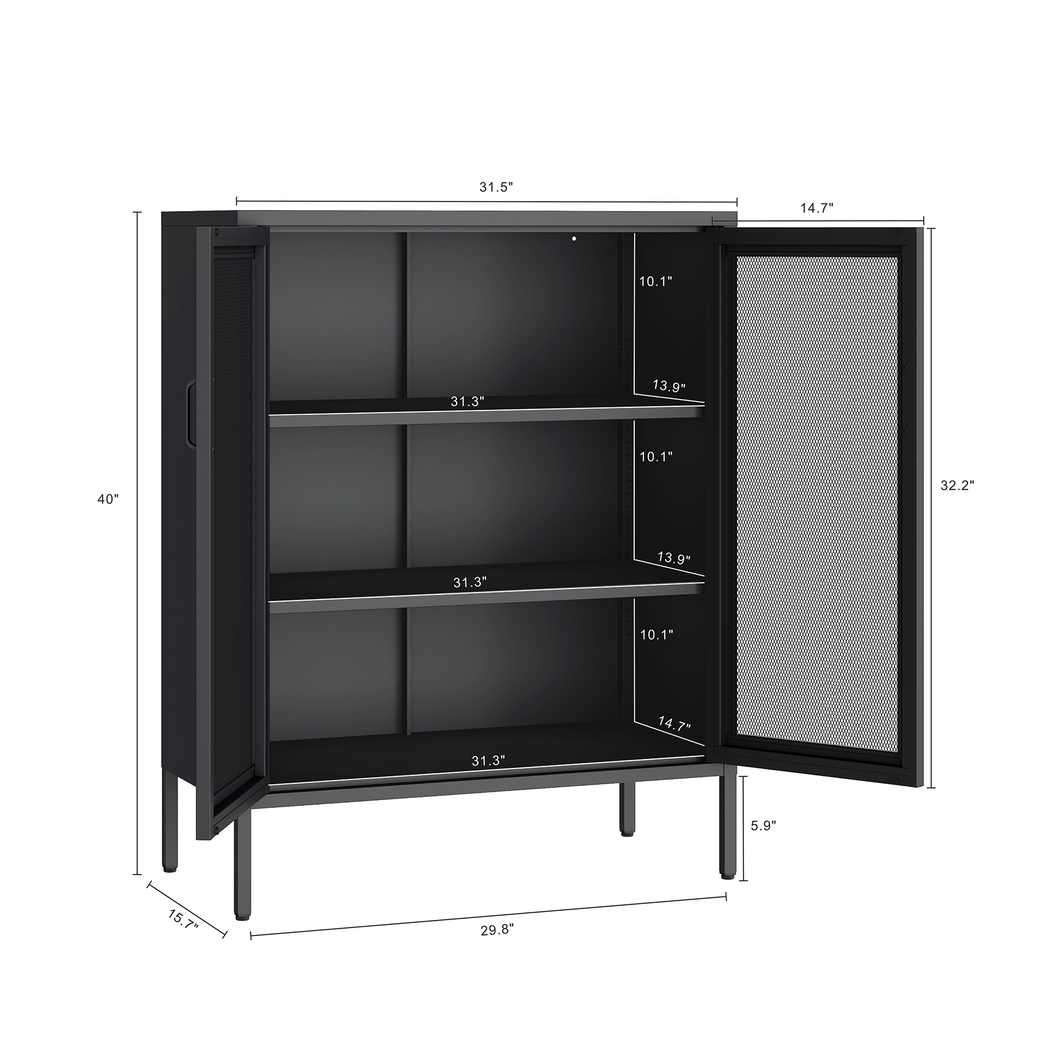 Primediany Black Accent Cabinet - Thumbnail - Image 6