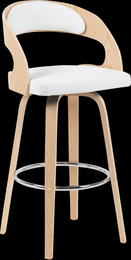 Primegold White Barstool - Thumbnail - Image 1