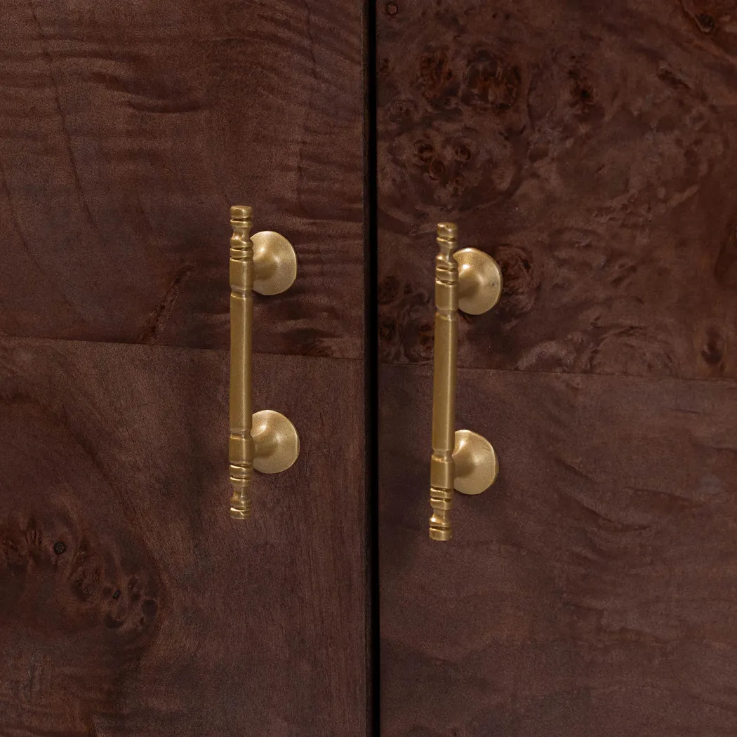 Primsun Dark Brown Accent Cabinet - Thumbnail - Image 5