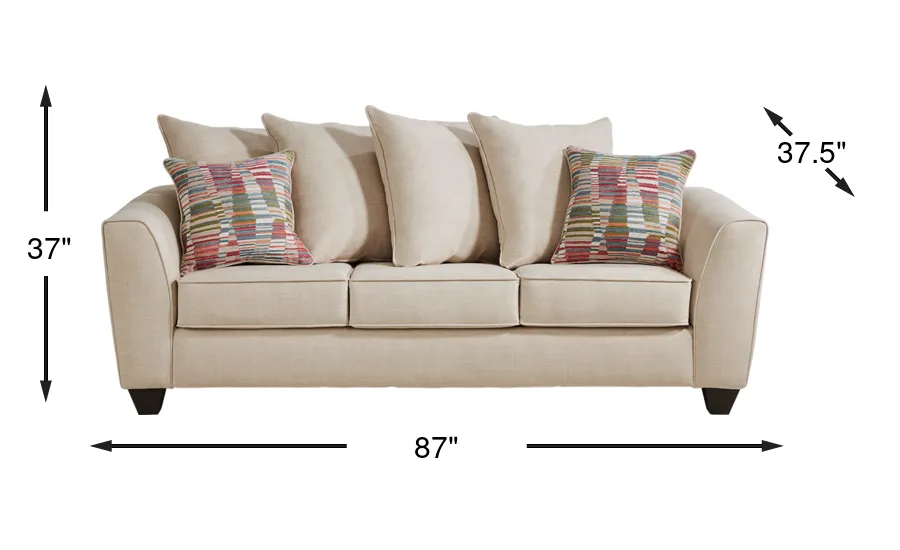 Dimension Image. Please refer to the Dimension Tab on this page for dimension details.