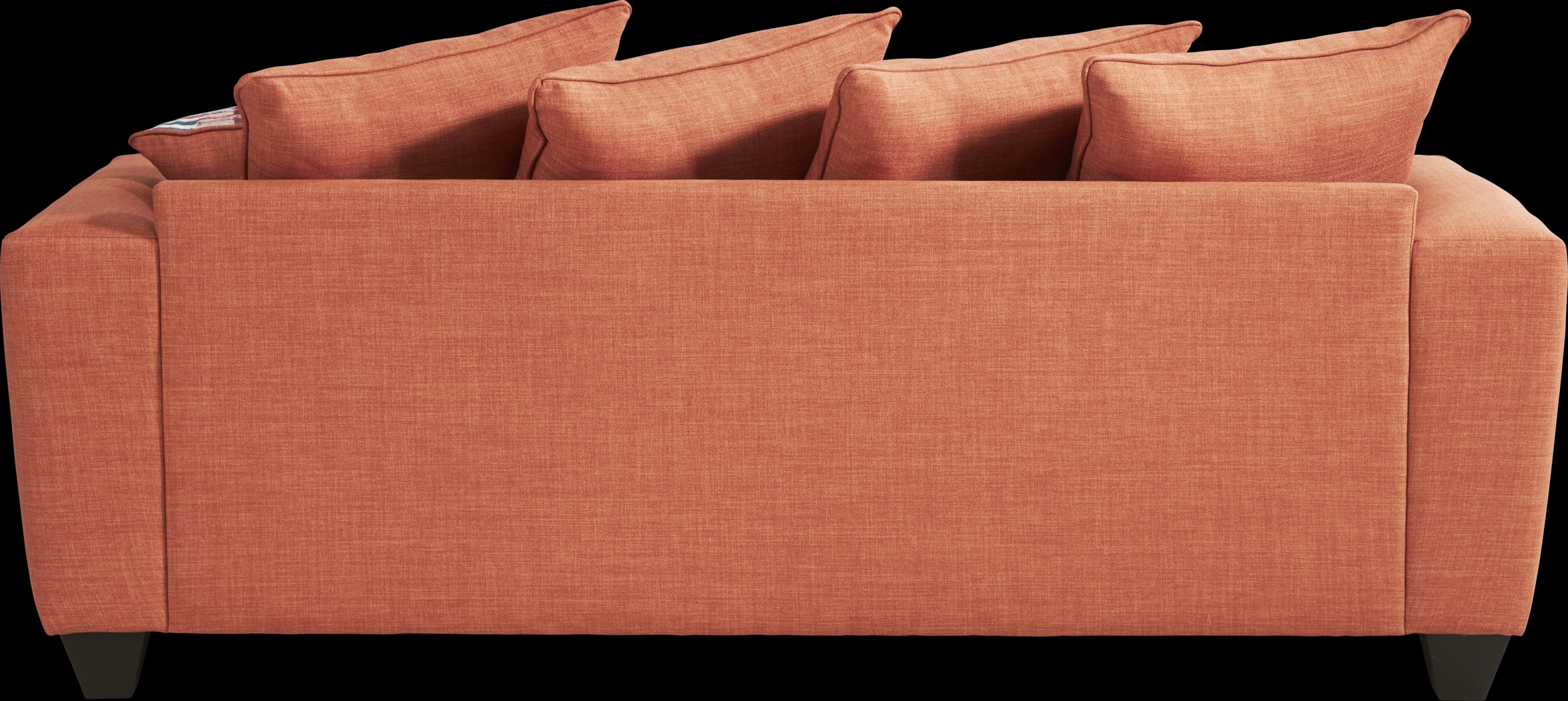 Primwell Place Orange 7 Pc Living Room with Gel Foam Sleeper Sofa - Thumbnail - Image 3