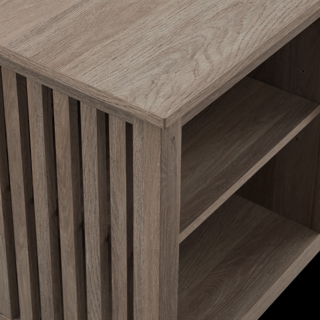 Primwood Driftwood 58 in. Console, With Electric Fireplace - Thumbnail - Image 5