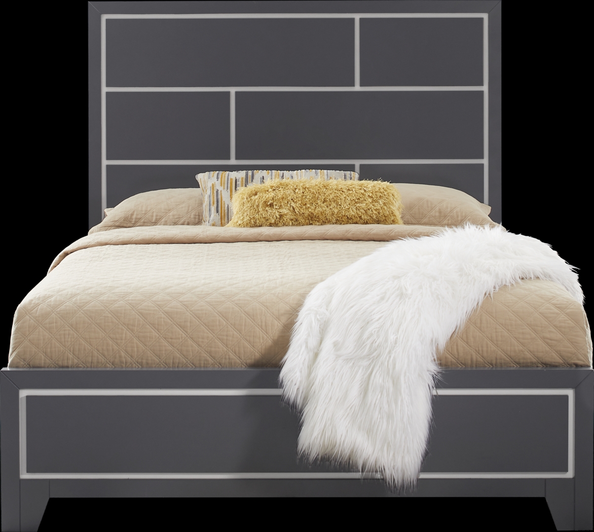 Princeton Hall Blue 5 Pc Queen Bedroom - Thumbnail - Image 2