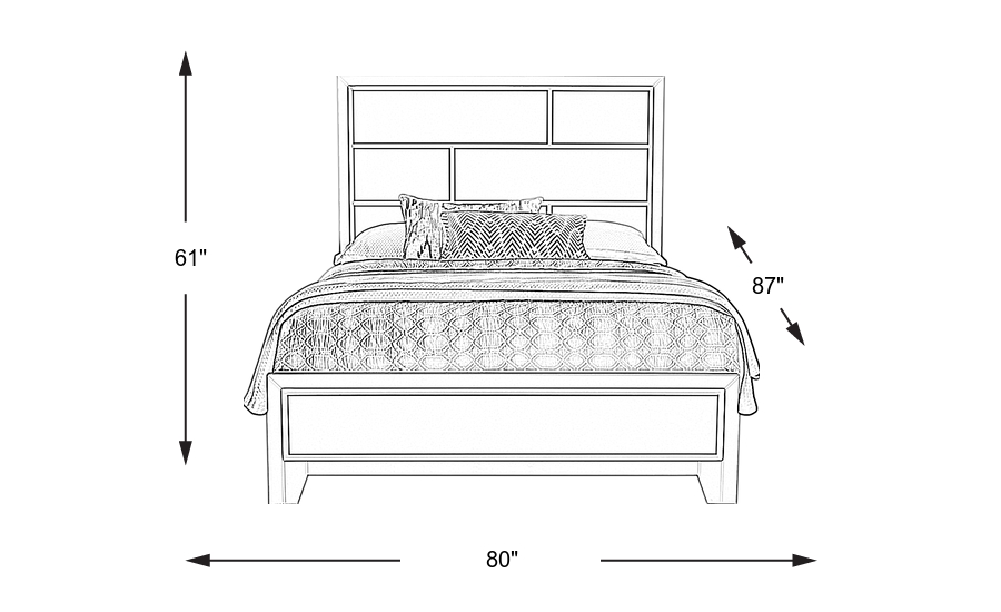 Dimension Image. Please refer to the Dimension Tab on this page for dimension details.