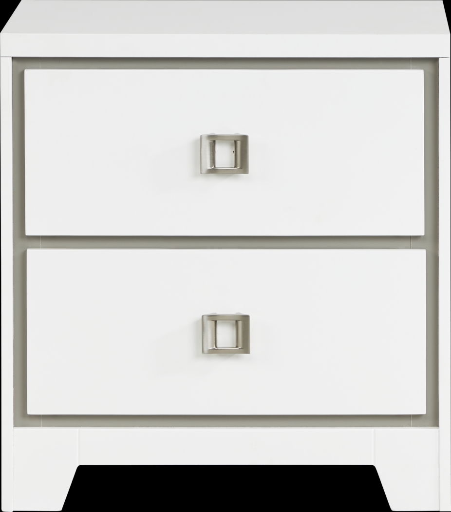 Princeton Hall White 7 Pc Queen Bedroom - Thumbnail - Image 10