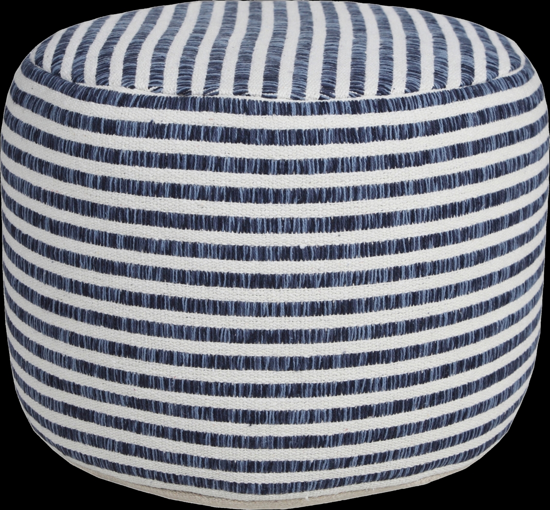 Prinloo Black/White Pouf - Thumbnail - Image 1