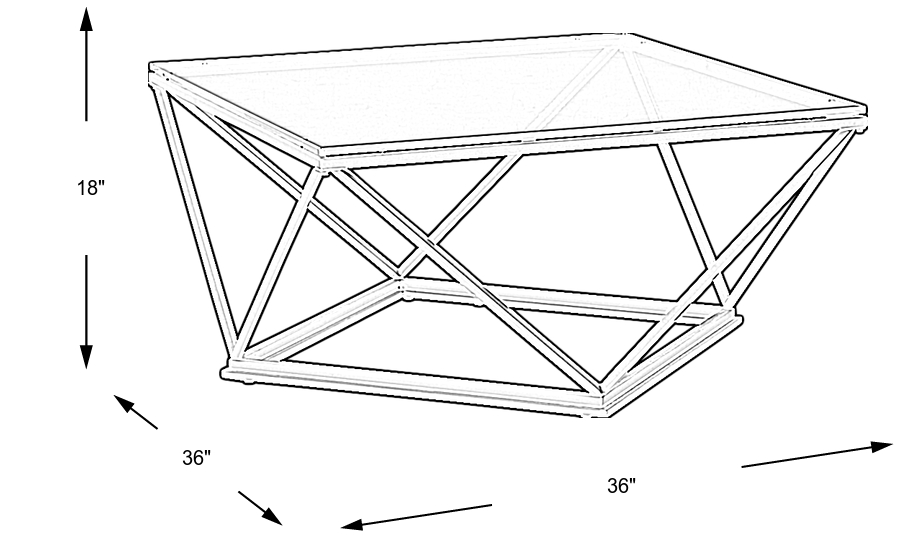 Dimension Image. Please refer to the Dimension Tab on this page for dimension details.