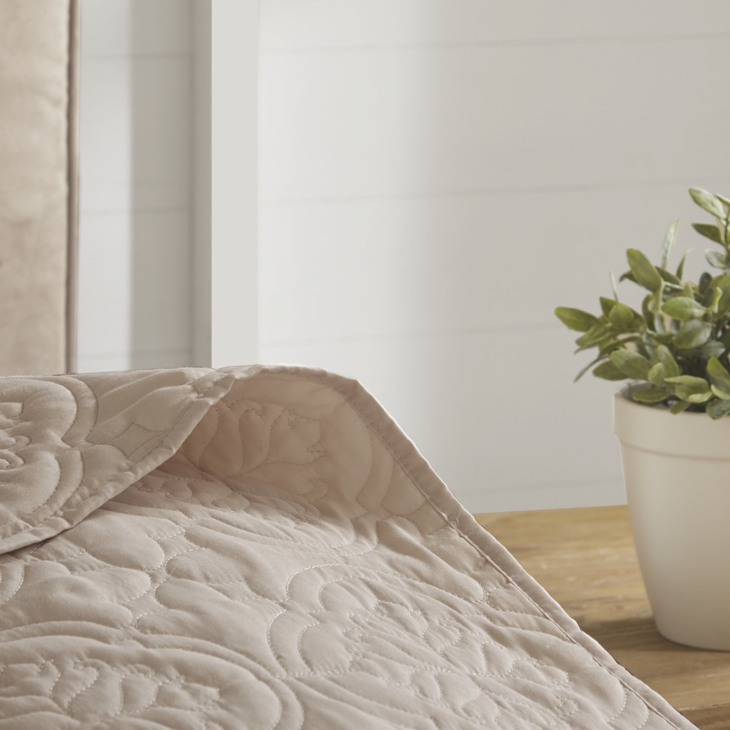 Probandt Beige 3 Pc King/California King Bedspread Set - Thumbnail - Image 6