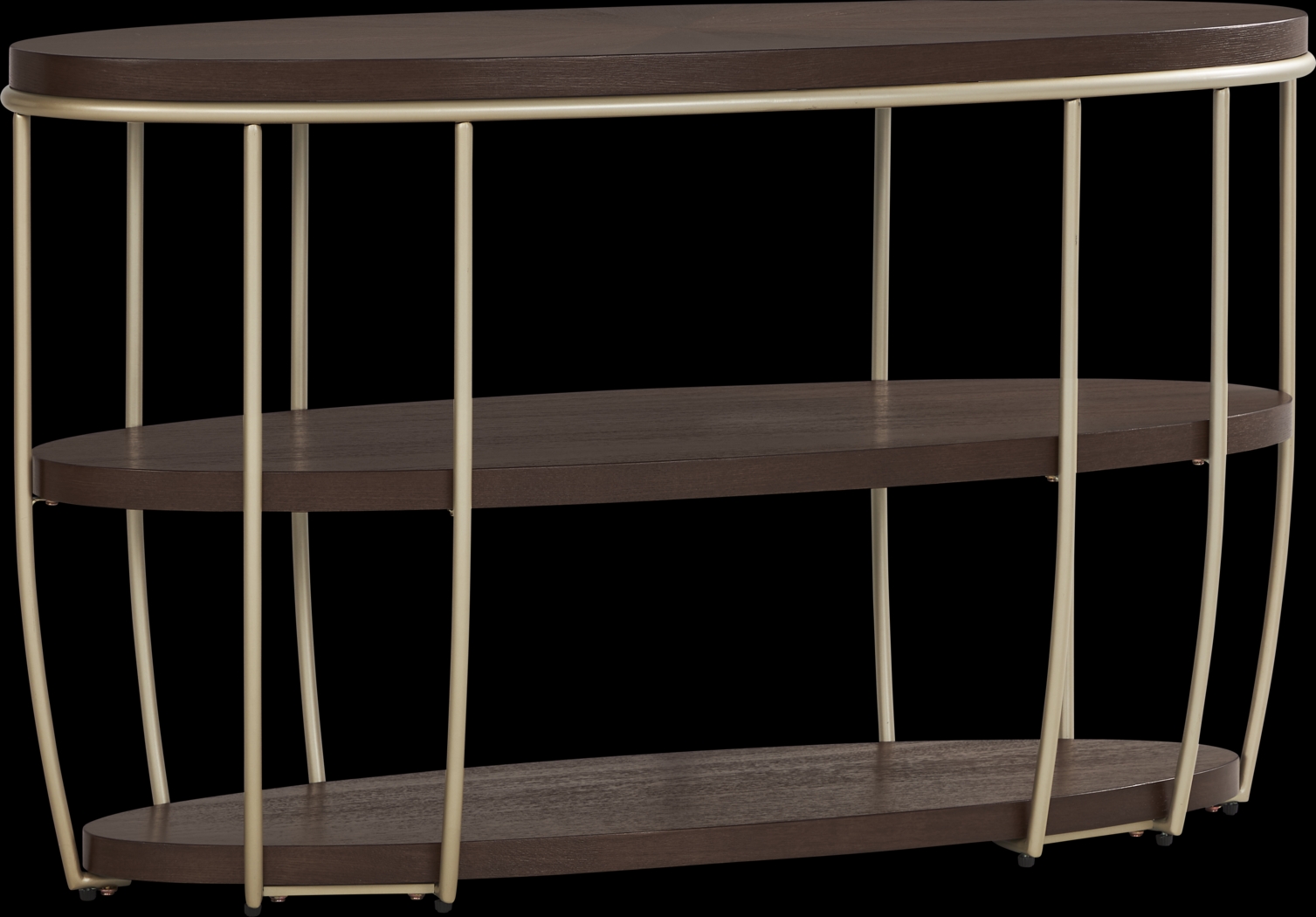 Prospect Heights Brown Cherry Finish Sofa Table - Thumbnail - Image 1