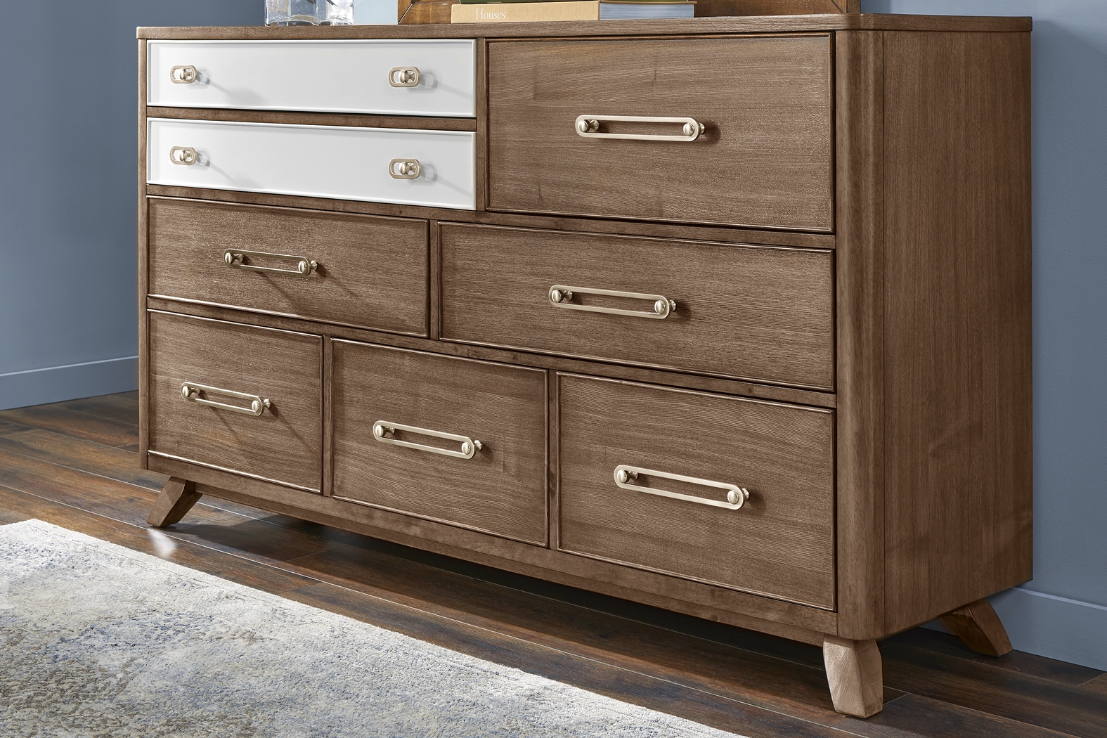 Prospect Heights Caramel 7 Pc Queen Canopy Bedroom - Thumbnail - Image 7