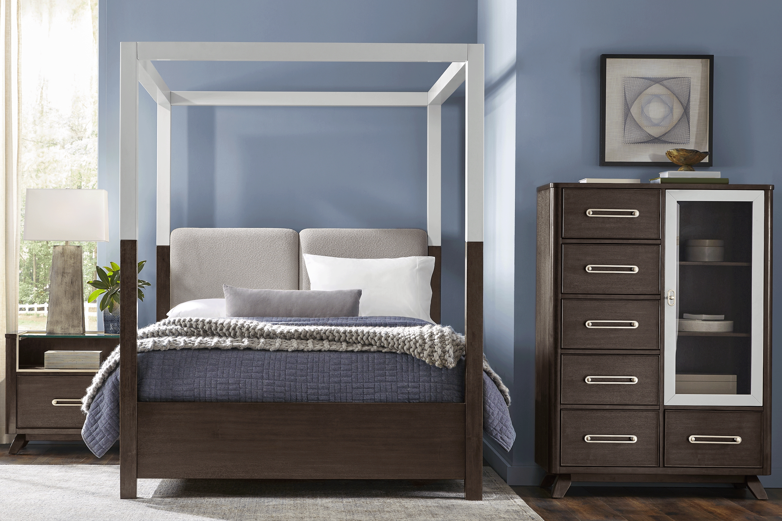 Prospect Heights Dark Brown Door Chest - Thumbnail - Image 2