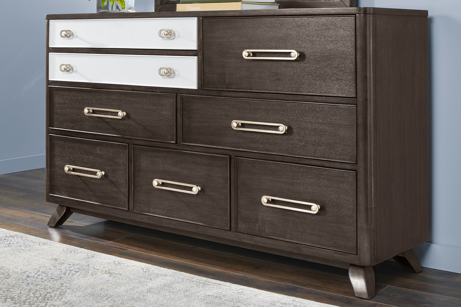 Prospect Heights Dark Brown 5 Pc King Canopy Bedroom - Thumbnail - Image 5