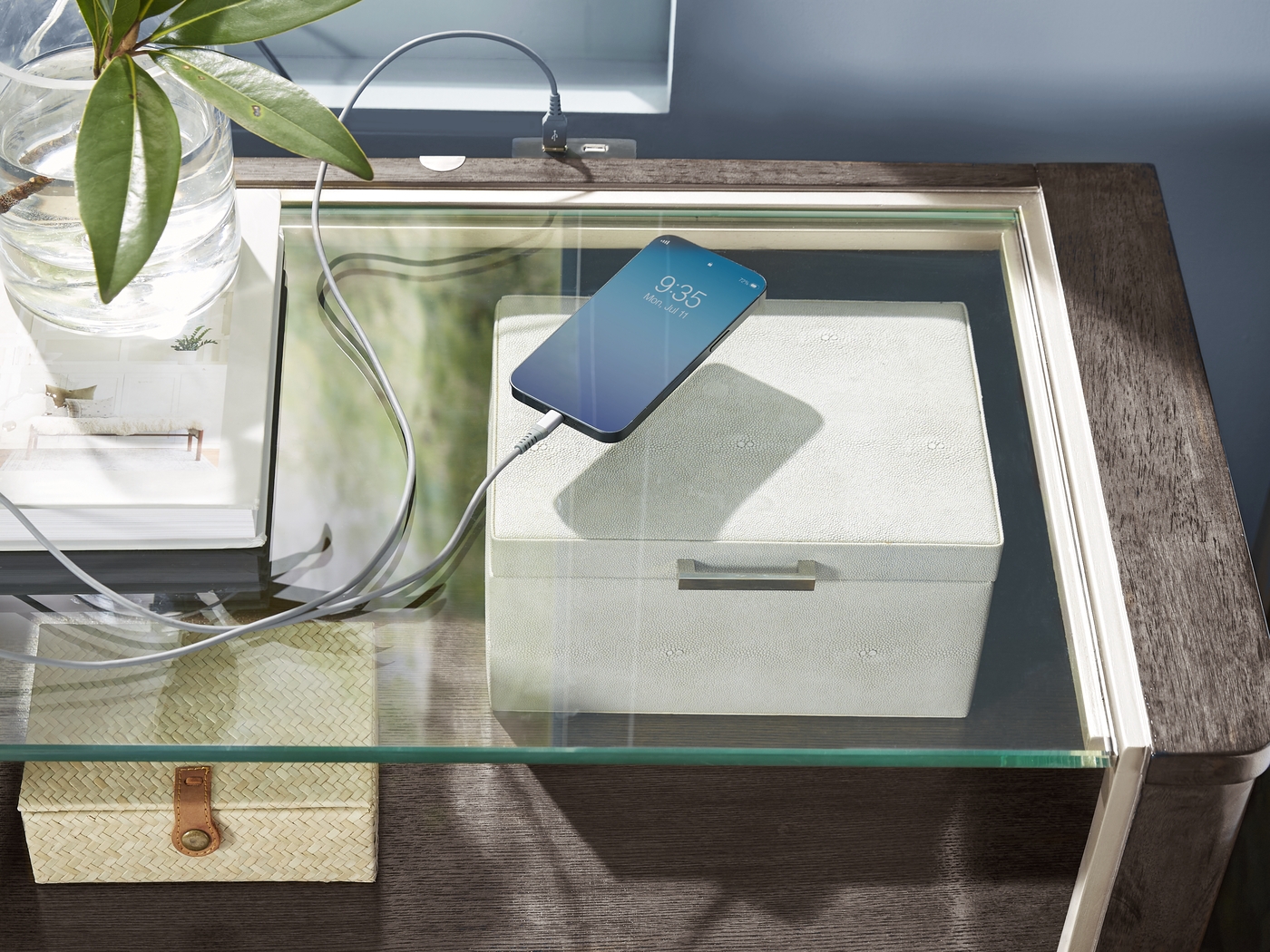 Prospect Heights Dark Brown 7 Pc King Canopy Bedroom - Thumbnail - Image 10