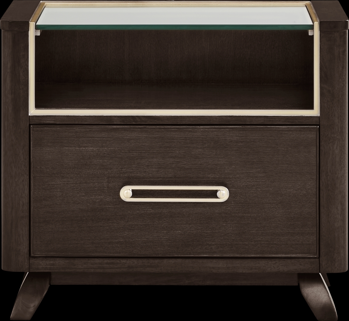 Prospect Heights Dark Brown 7 Pc King Canopy Bedroom - Thumbnail - Image 8