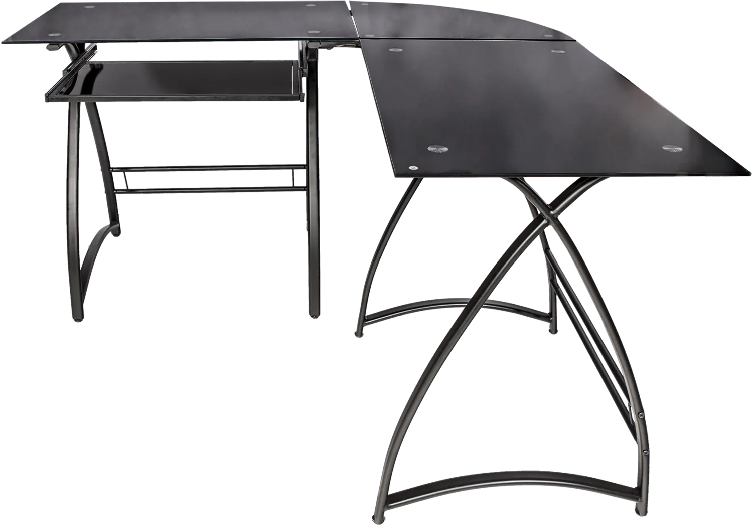 Prosper Black Desk - Thumbnail - Image 1