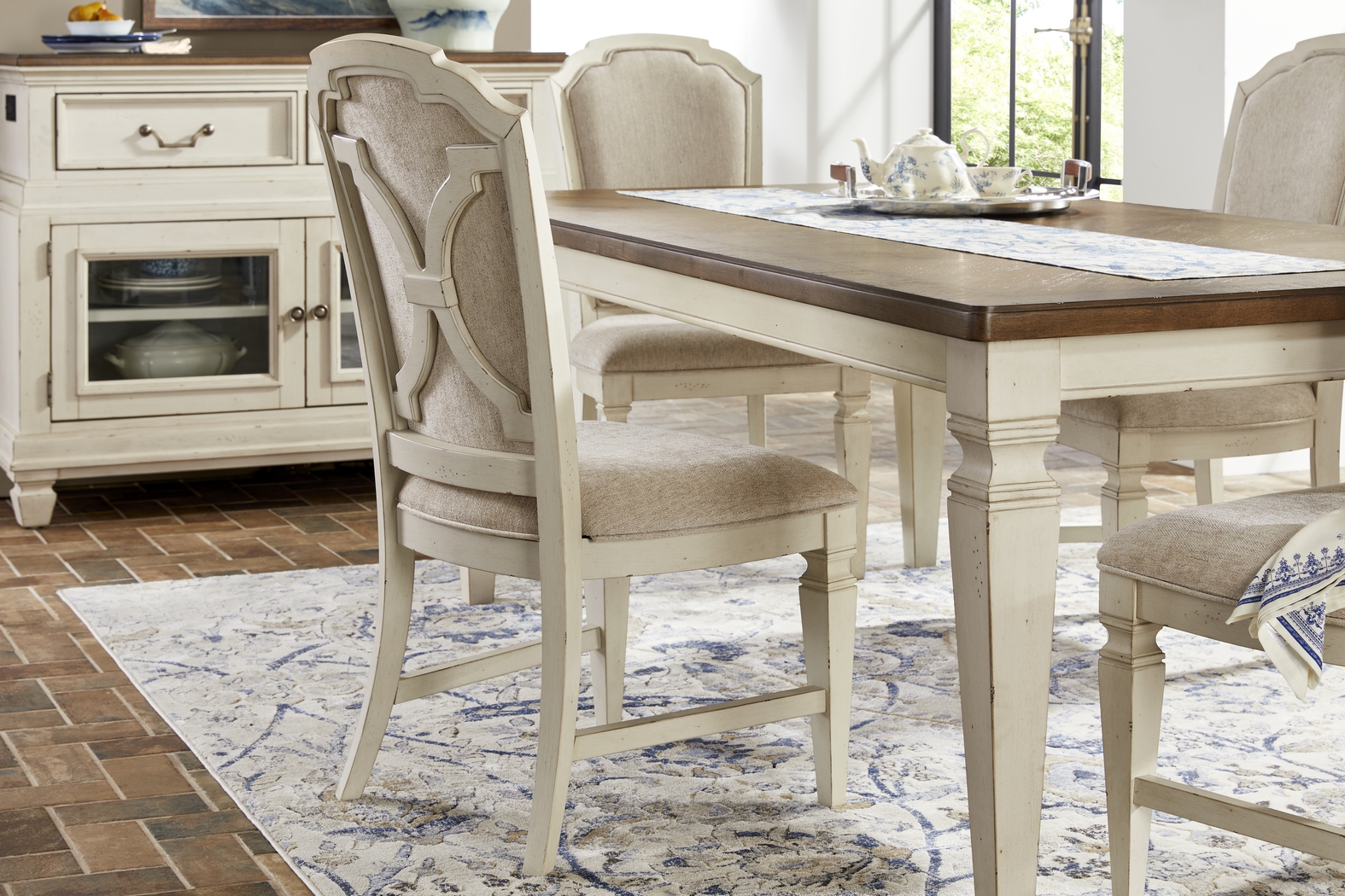 Provence Brown Dining Table - Thumbnail - Image 3