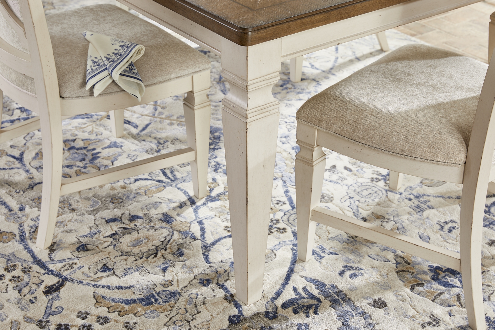 Provence Brown Dining Table - Thumbnail - Image 4