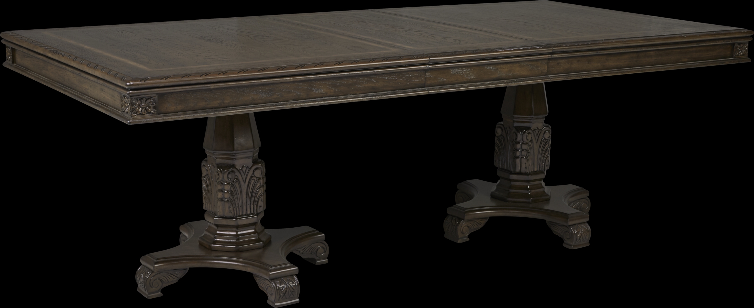 Provence Park Brown Rectangle Dining Table - Thumbnail - Image 4