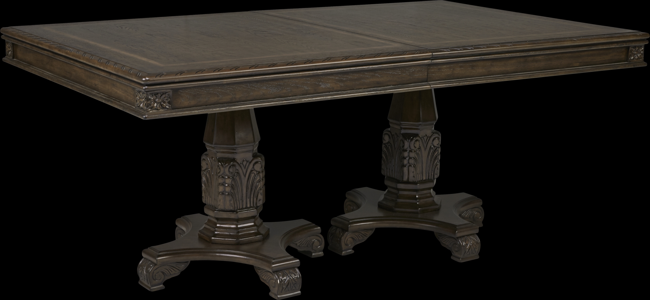 Provence Park Brown Rectangle Dining Table - Thumbnail - Image 1