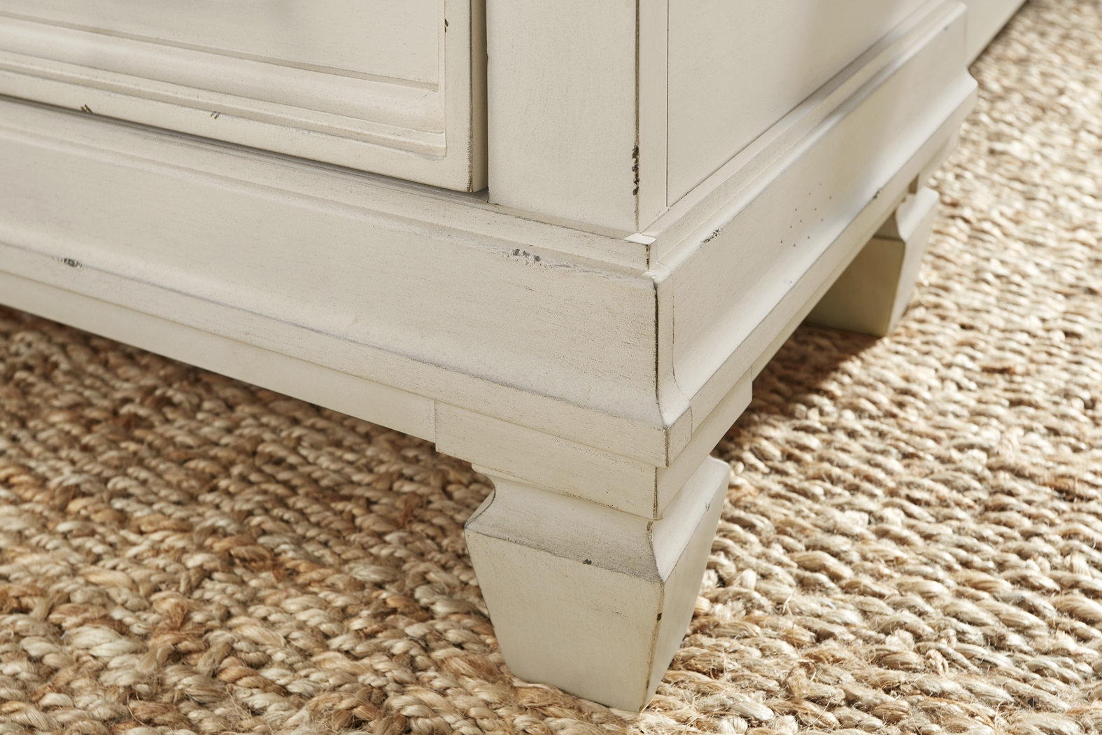 Provence White 7 Pc King Storage Bedroom - Thumbnail - Image 7