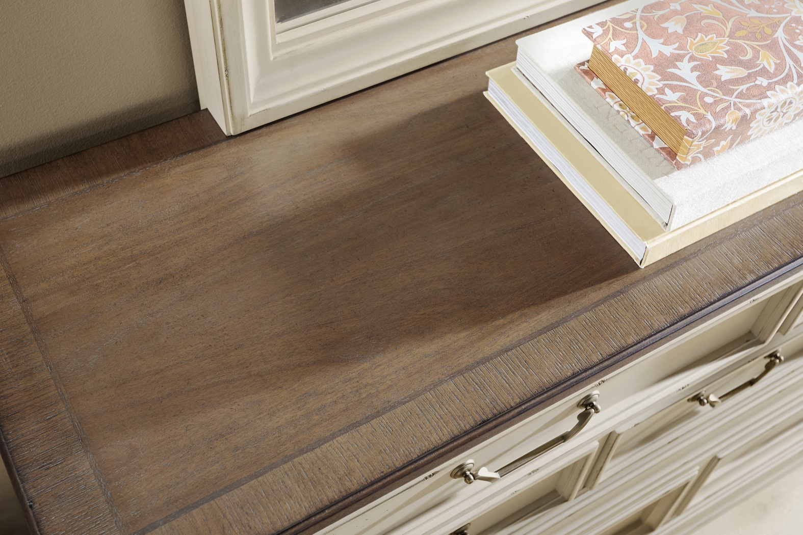 Provence White 7 Pc Queen Panel Bedroom - Thumbnail - Image 11