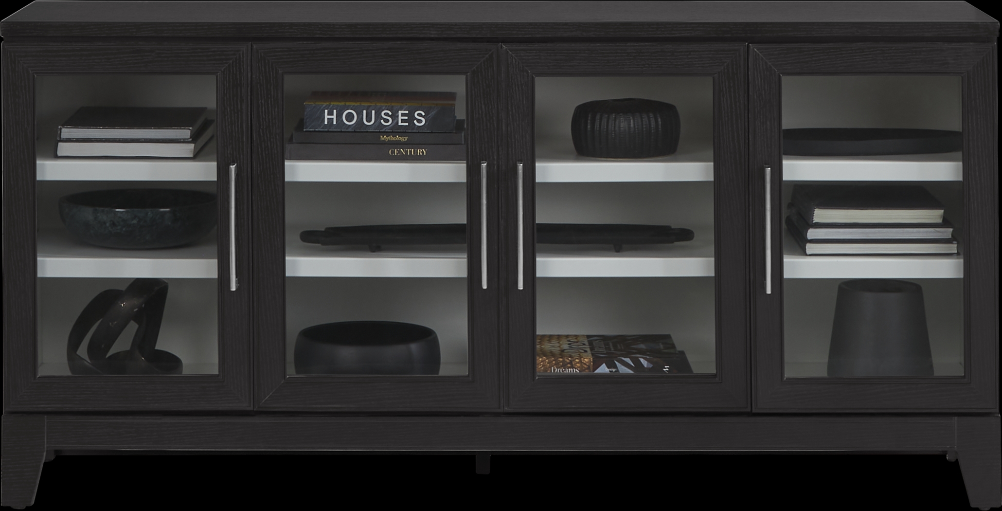 Providence Estates Black 65 in. Console - Thumbnail - Image 2