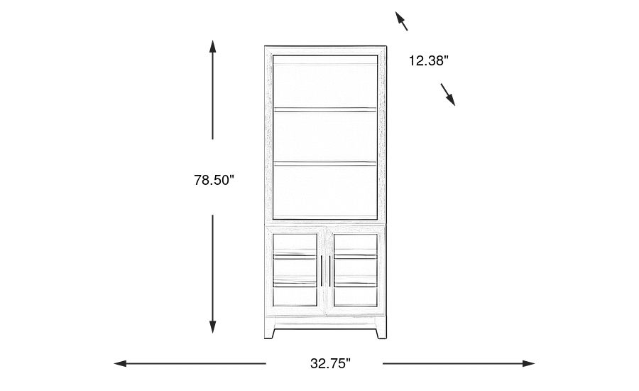 Dimension Image. Please refer to the Dimension Tab on this page for dimension details.