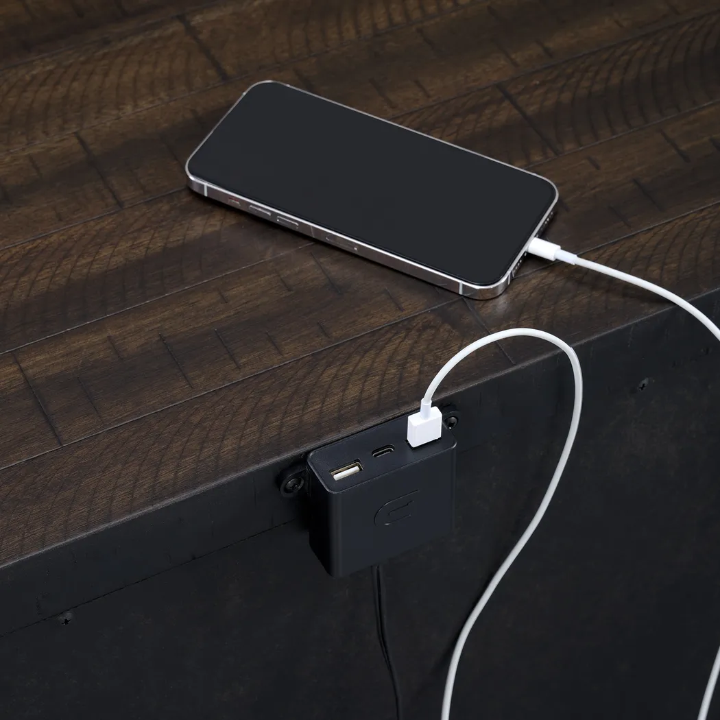 Prunera Gray Nightstand - Thumbnail - Image 5