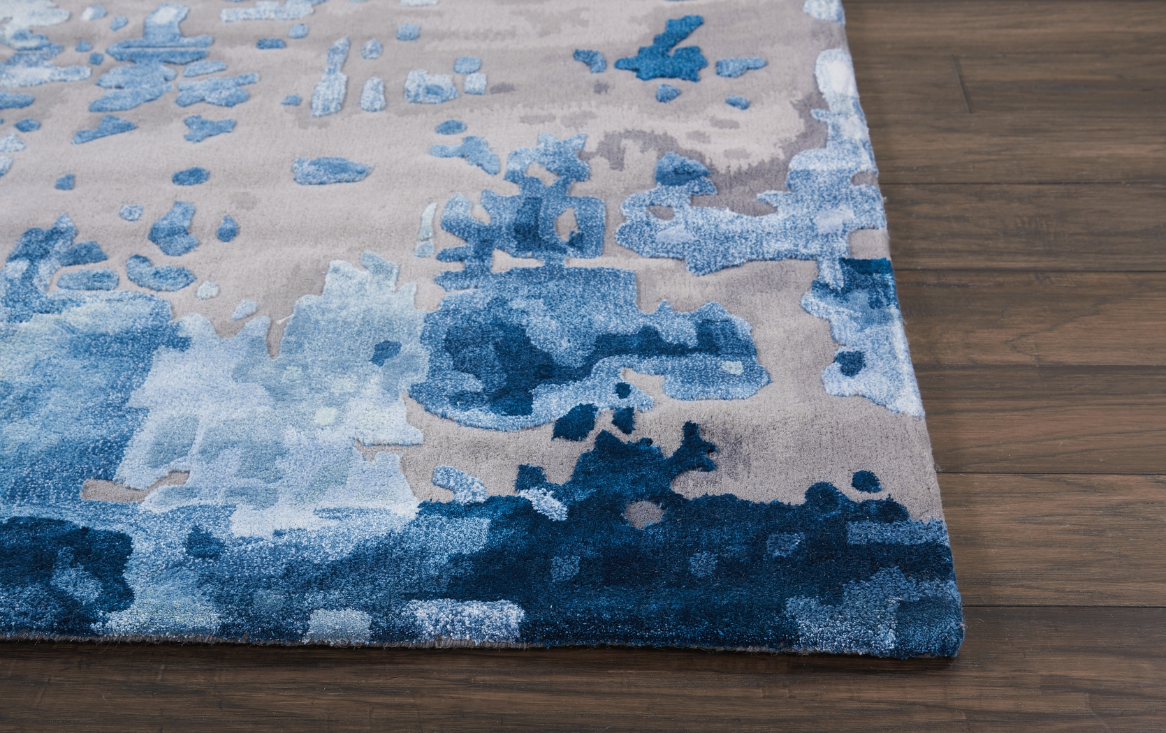 Pruzor Blue/Gray 8'6 x 11'6 Rug - Thumbnail - Image 4