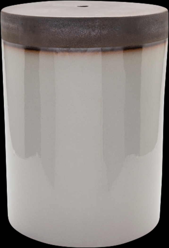 Puleng Gray Outdoor Stool - Thumbnail - Image 1