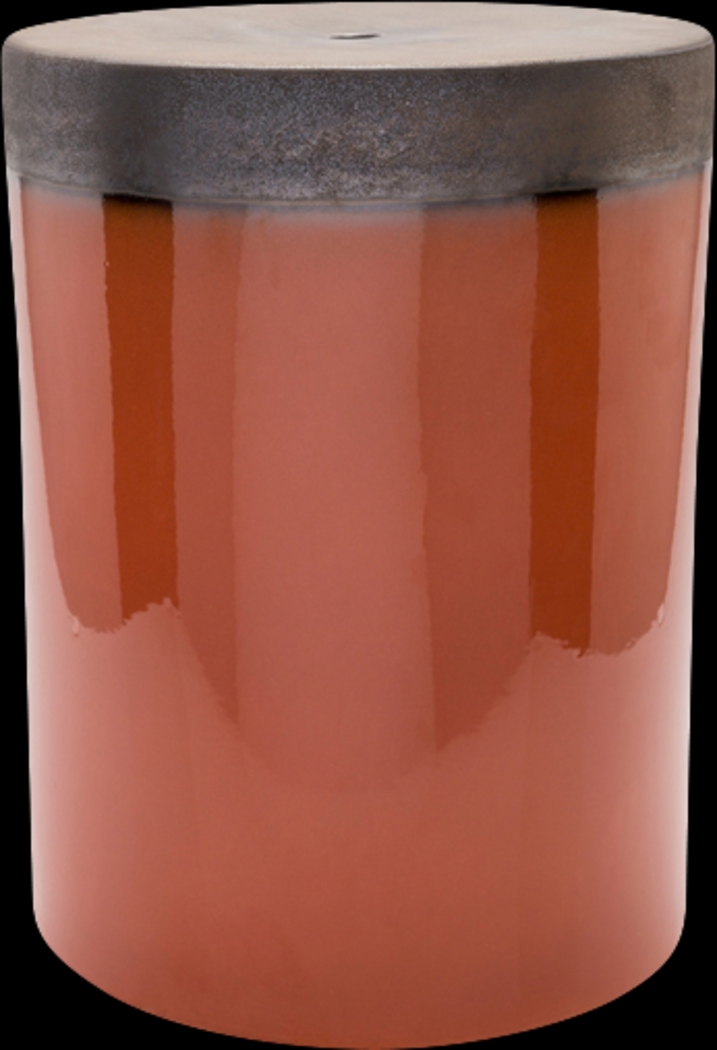 Puleng Orange Outdoor Stool - Thumbnail - Image 1