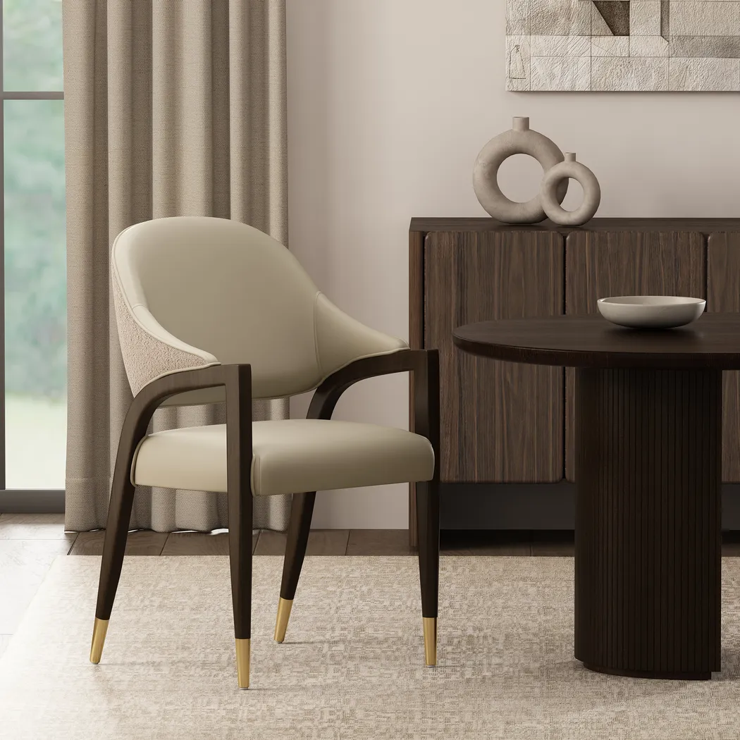 Punui Gray Arm Chair - Thumbnail - Image 2