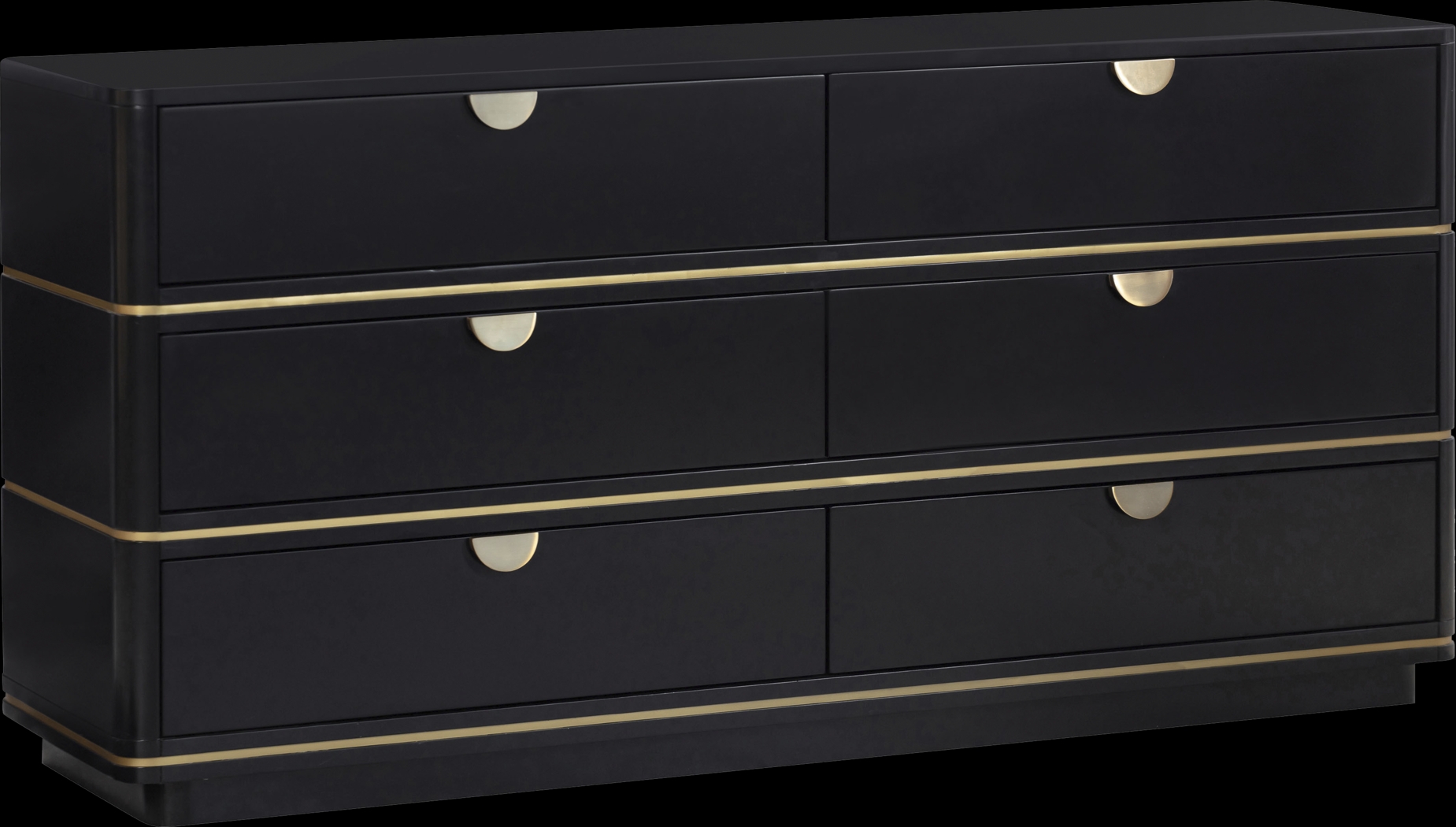 Purdon Black Dresser - Thumbnail - Image 1