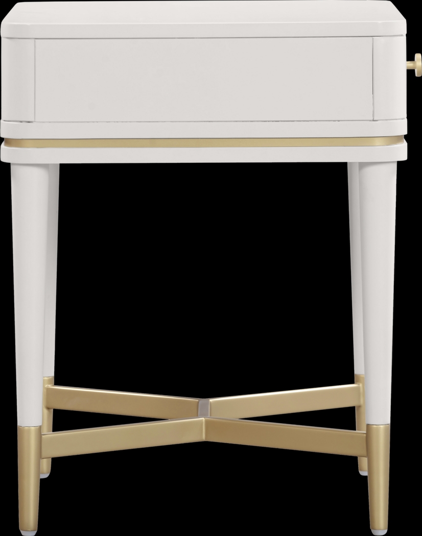 Purdon Cream Nightstand - Thumbnail - Image 4
