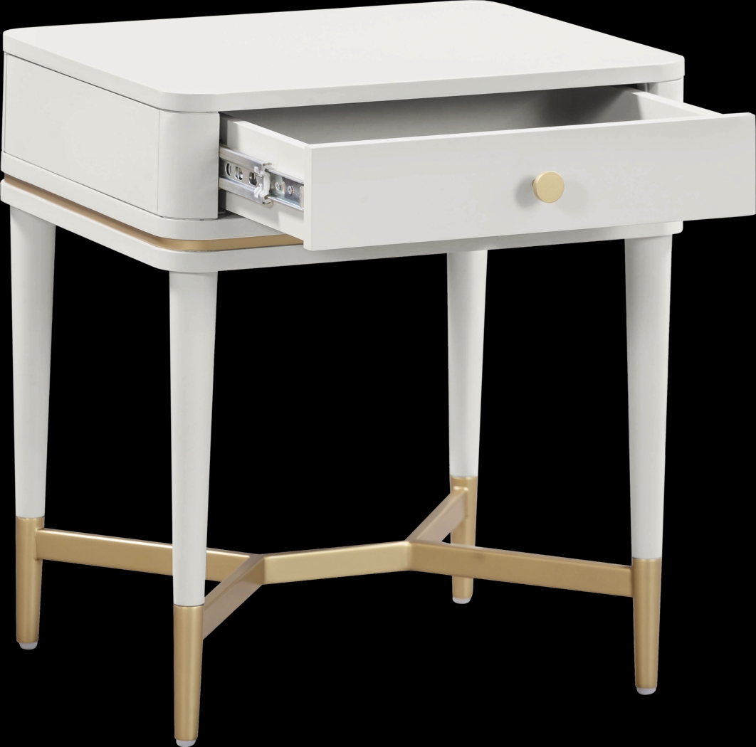 Purdon Cream Nightstand - Thumbnail - Image 6