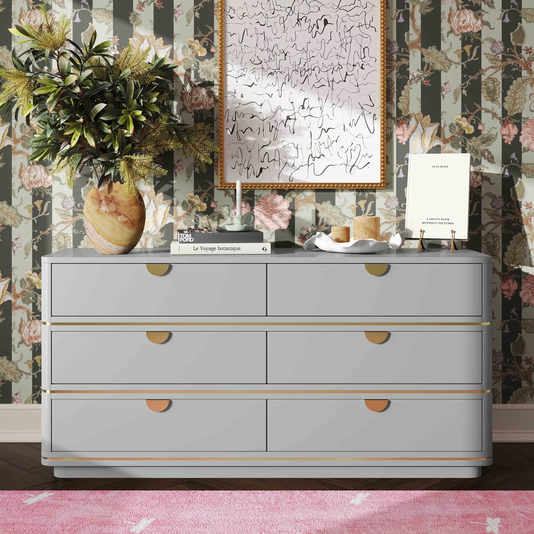 Purdon Gray Dresser - Thumbnail - Image 2