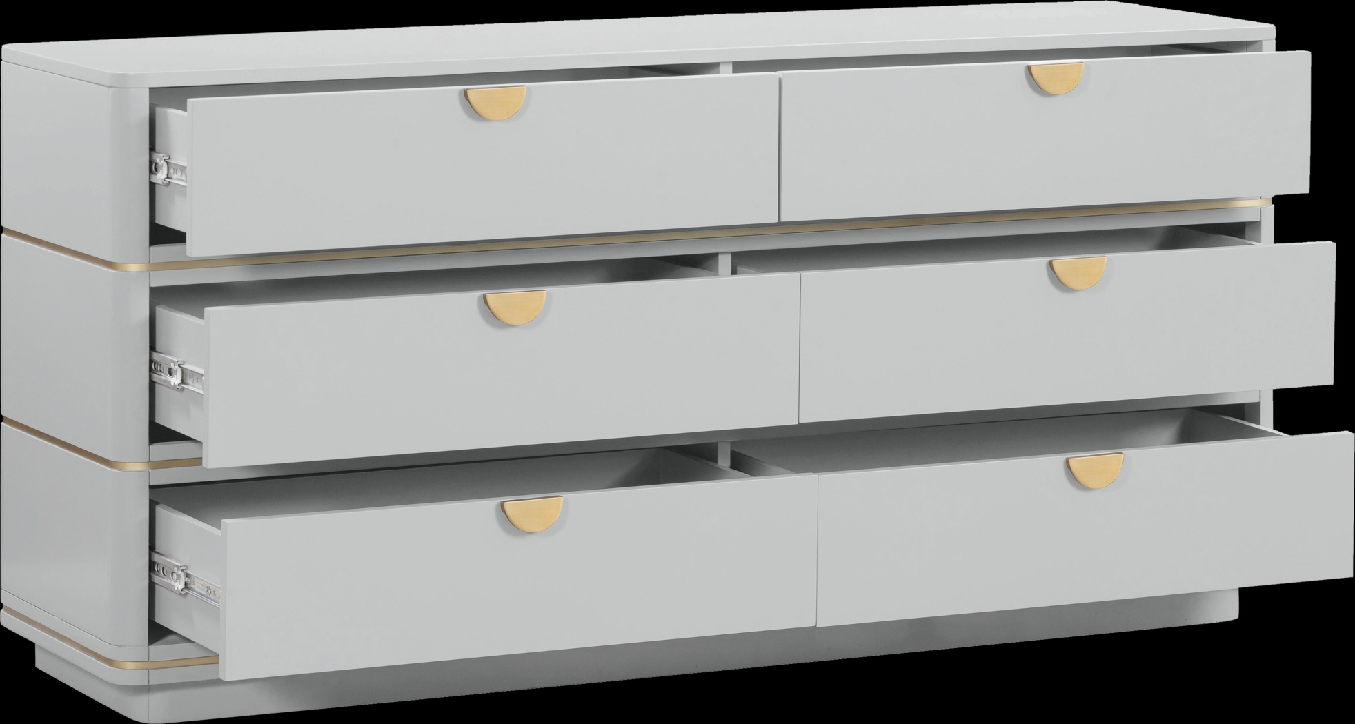 Purdon Gray Dresser - Thumbnail - Image 4