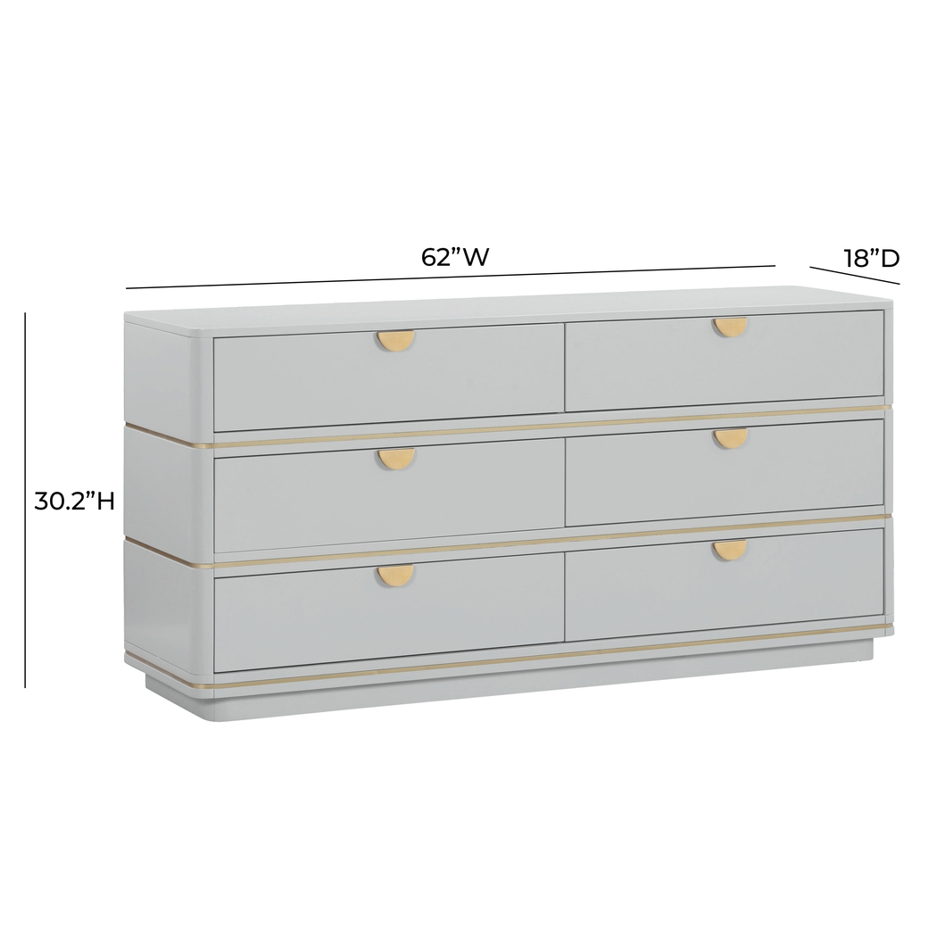 Purdon Gray Dresser - Thumbnail - Image 8