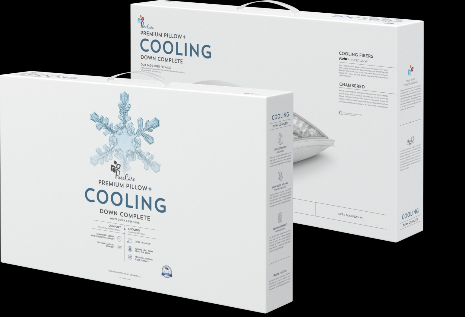 PureCare Cooling Down Complete Standard Pillow - Thumbnail - Image 4