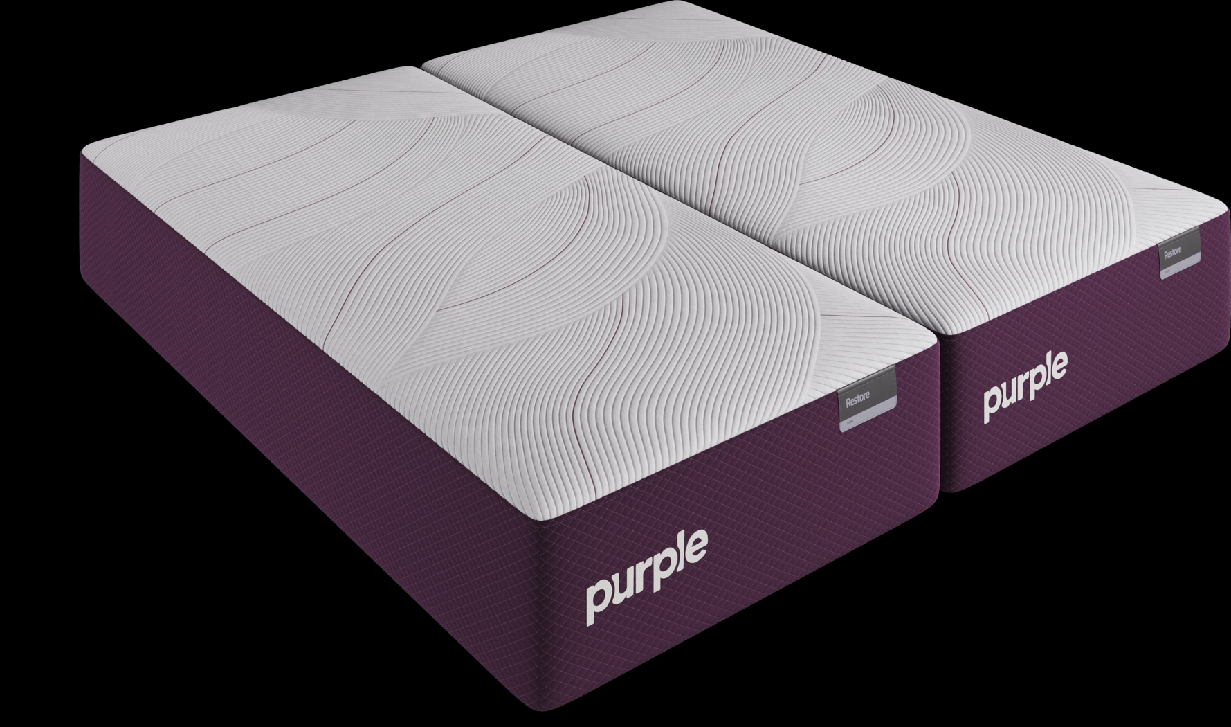 Purple Restore Firm Split King Mattress (2 TWXL) - Thumbnail - Image 1